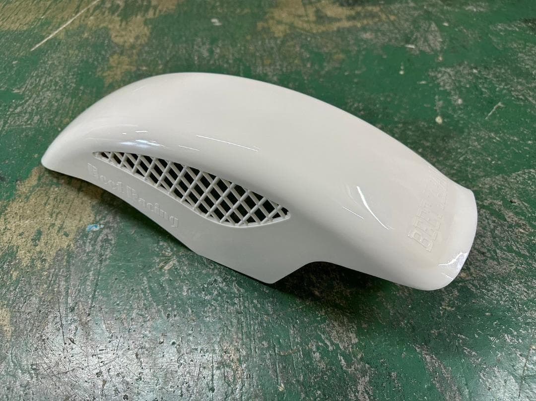 メッシュフェンダー　ロゴ有　ムク/BEET アルフィン 未塗装