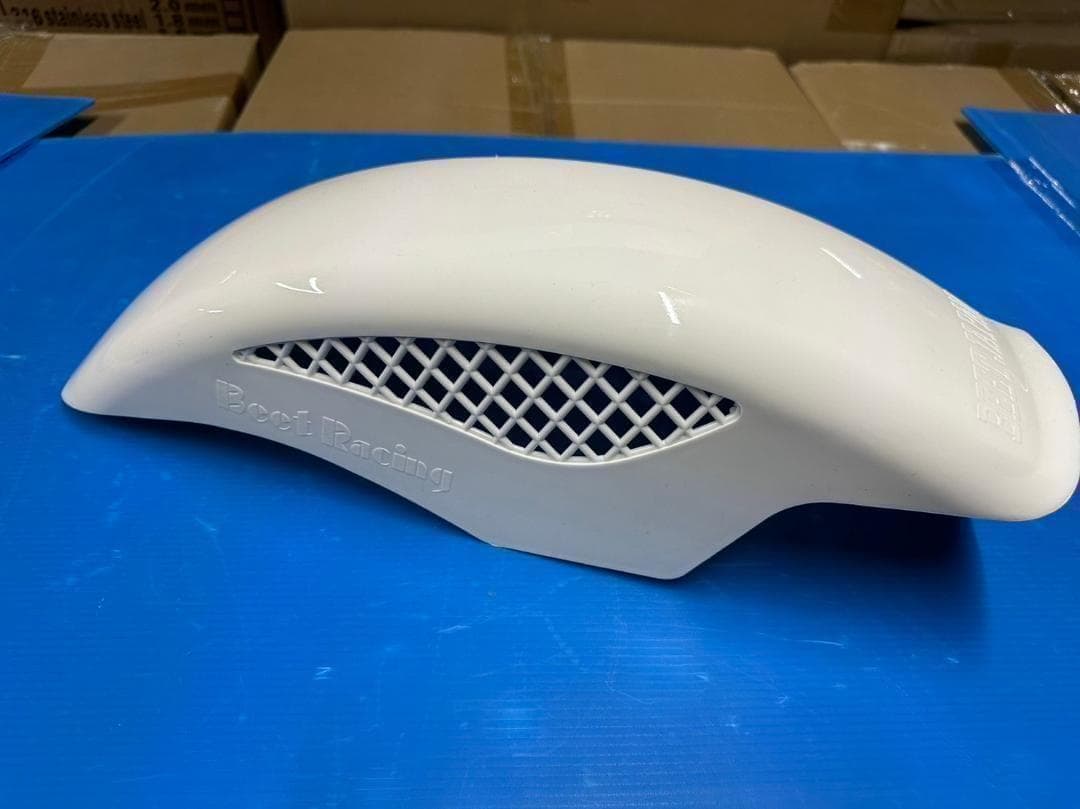 メッシュフェンダー　ロゴ有　ムク/BEET アルフィン 未塗装