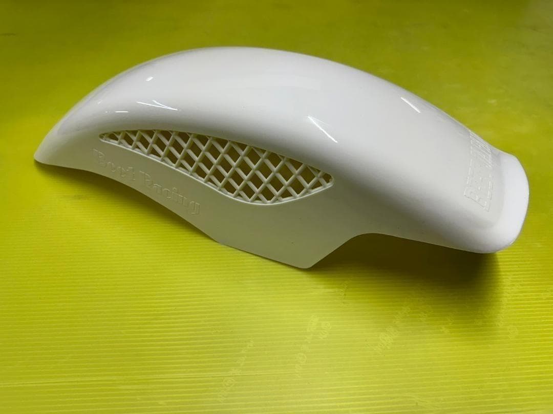 メッシュフェンダー　ロゴ有　ムク/BEET アルフィン 未塗装