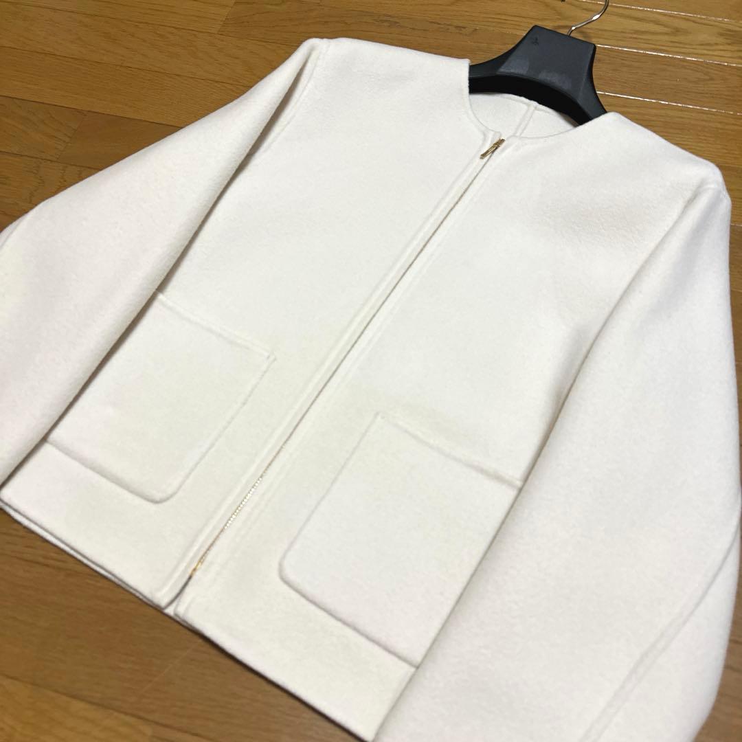 23区 ウールリバー ショートコート 38(M)