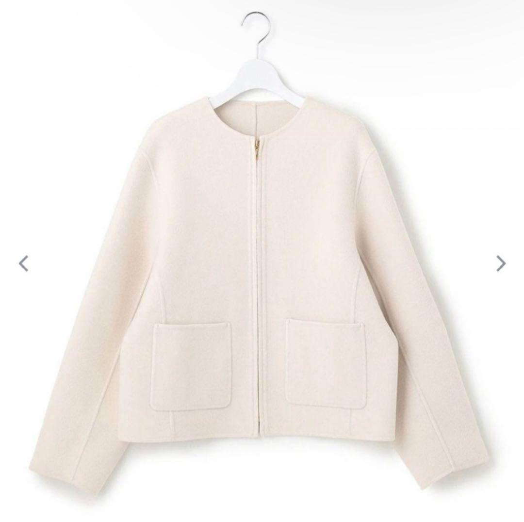 23区 ウールリバー ショートコート 38(M)