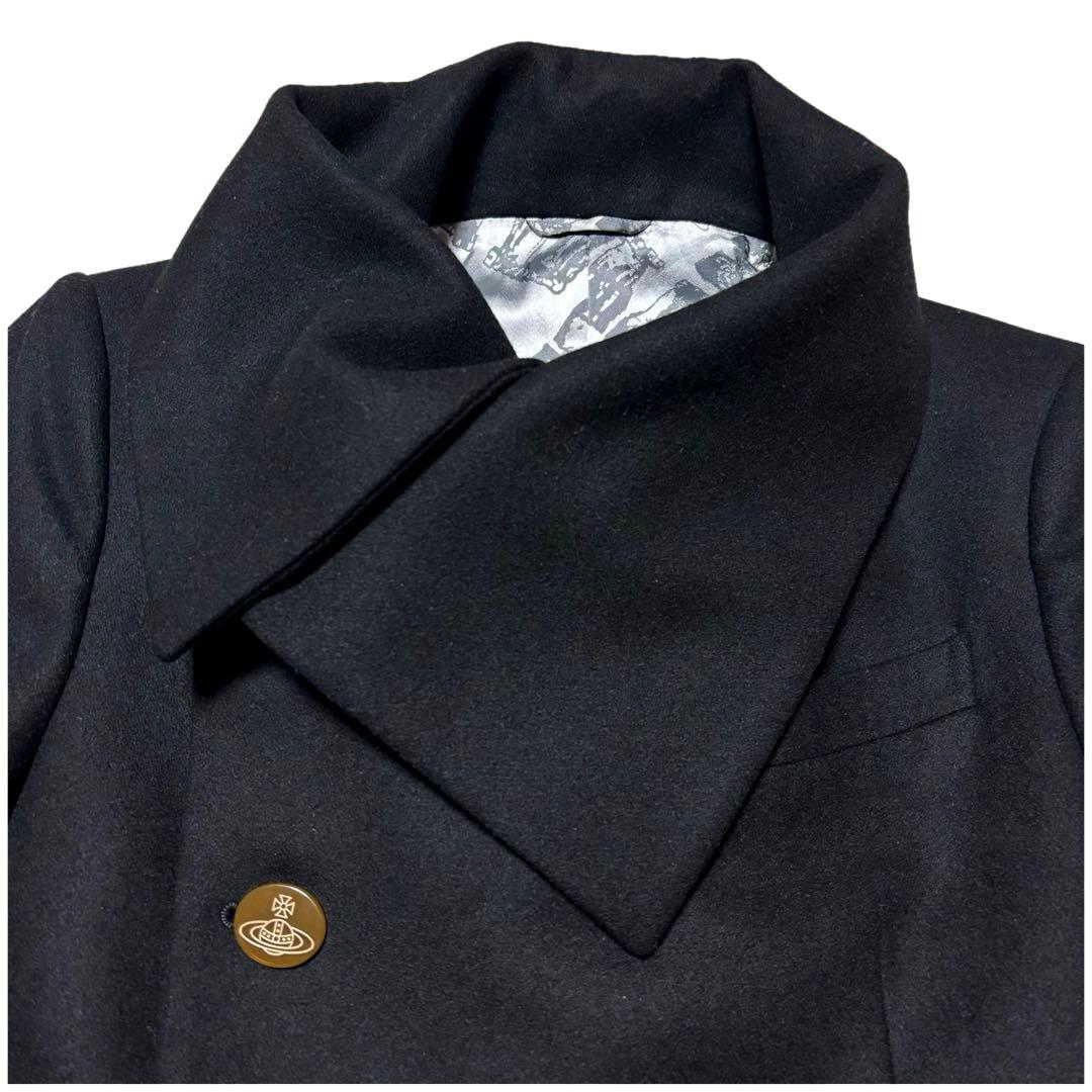 ✨未使用級✨ ヴィヴィアンウエストウッド　ミントカラーコート　ブラック　46