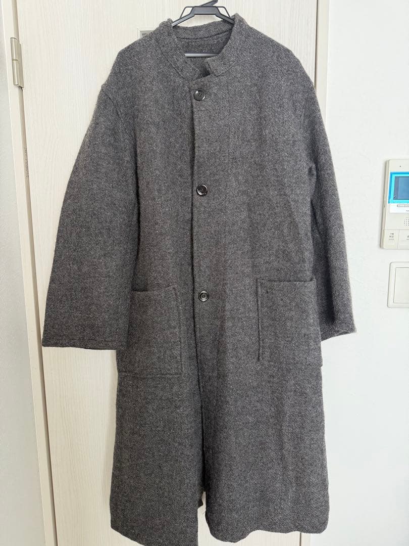 デ*ン様 ブルガリア軍　ホスピタル　ウールコート　ノーカラー