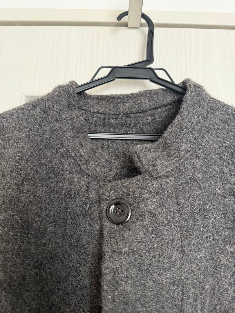 デ*ン様 ブルガリア軍　ホスピタル　ウールコート　ノーカラー