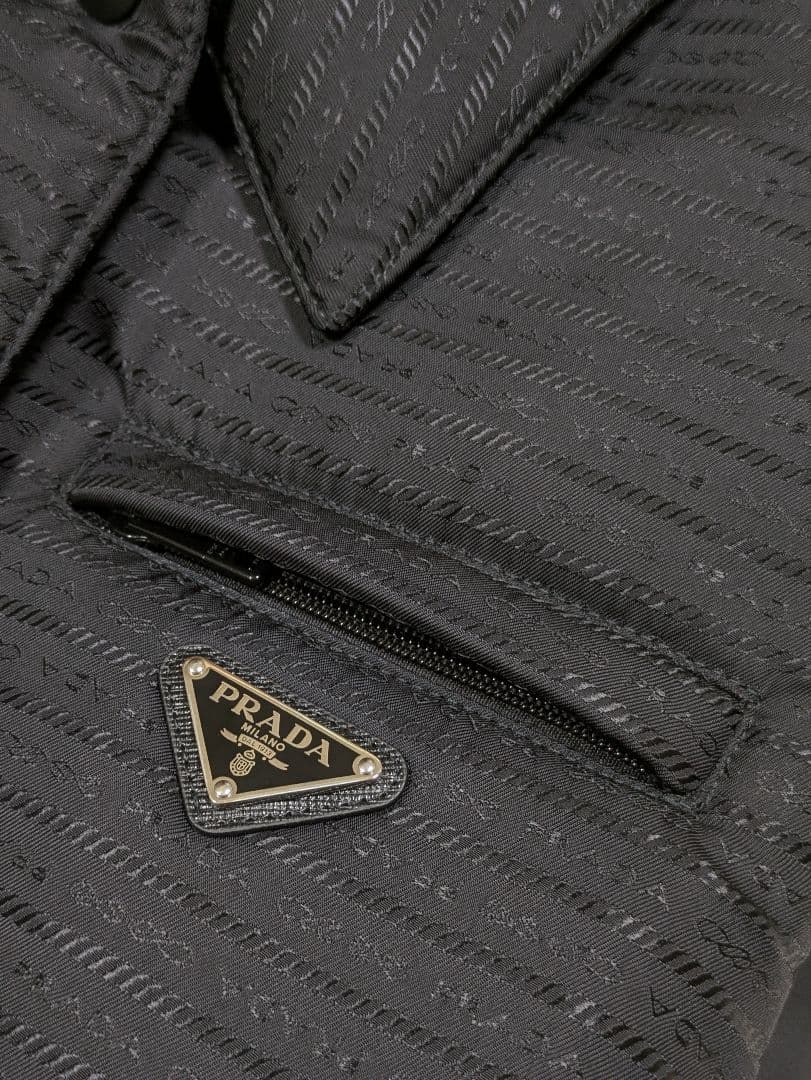 PRADA Re-Nylon パデッドベスト ブラック 38サイズ