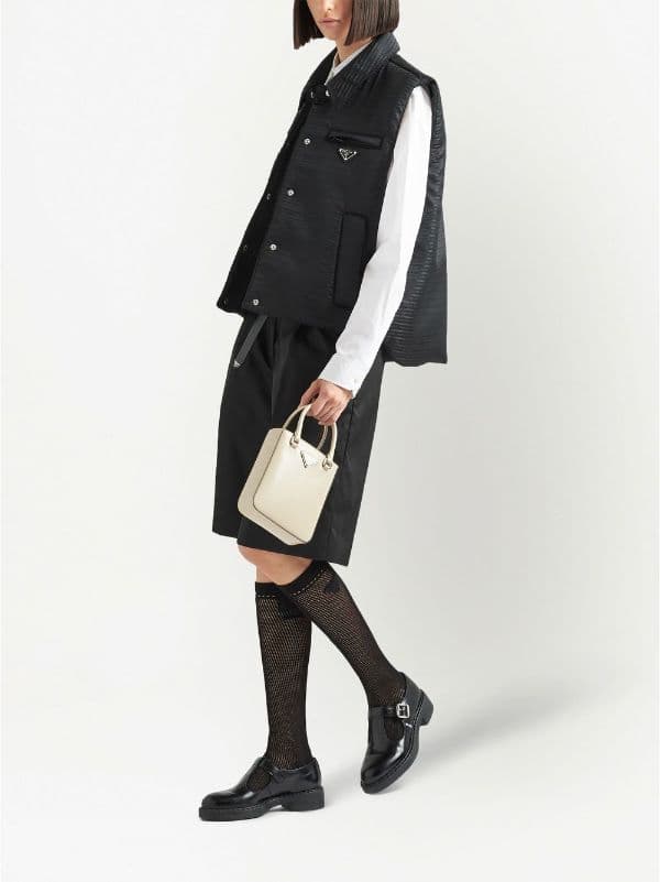 PRADA Re-Nylon パデッドベスト ブラック 38サイズ