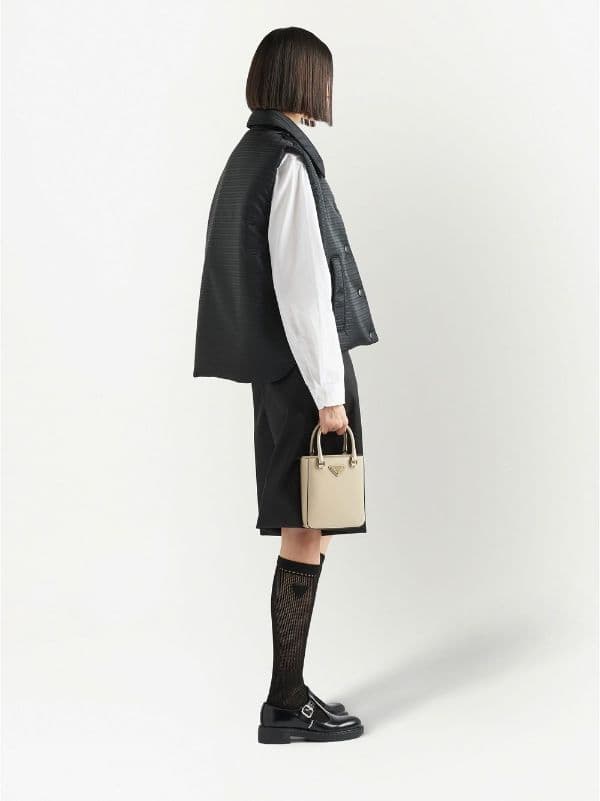 PRADA Re-Nylon パデッドベスト ブラック 38サイズ