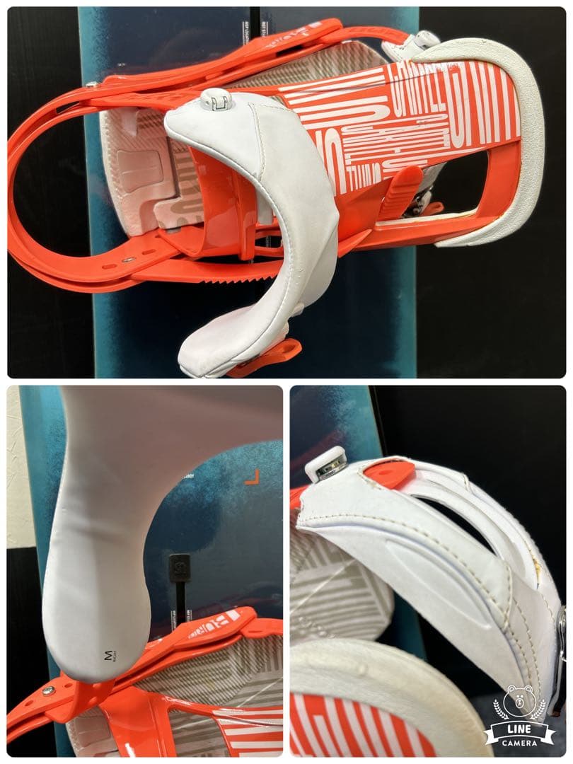 中古品　BURTON PROCESS 157cmセット(RE-720)