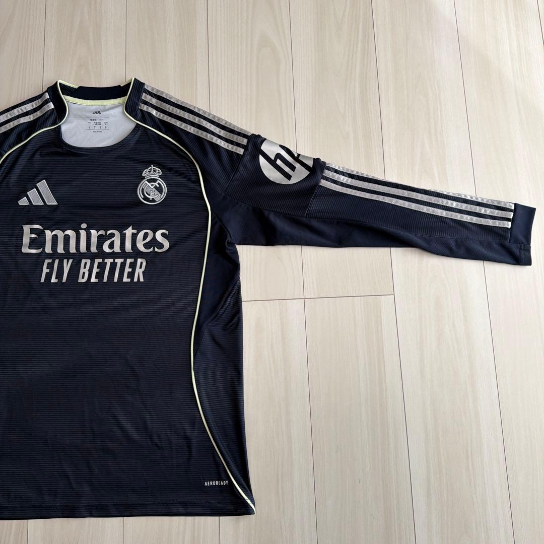 レアル・マドリード 25/26 長袖 アウェイ ユニフォーム XLサイズ