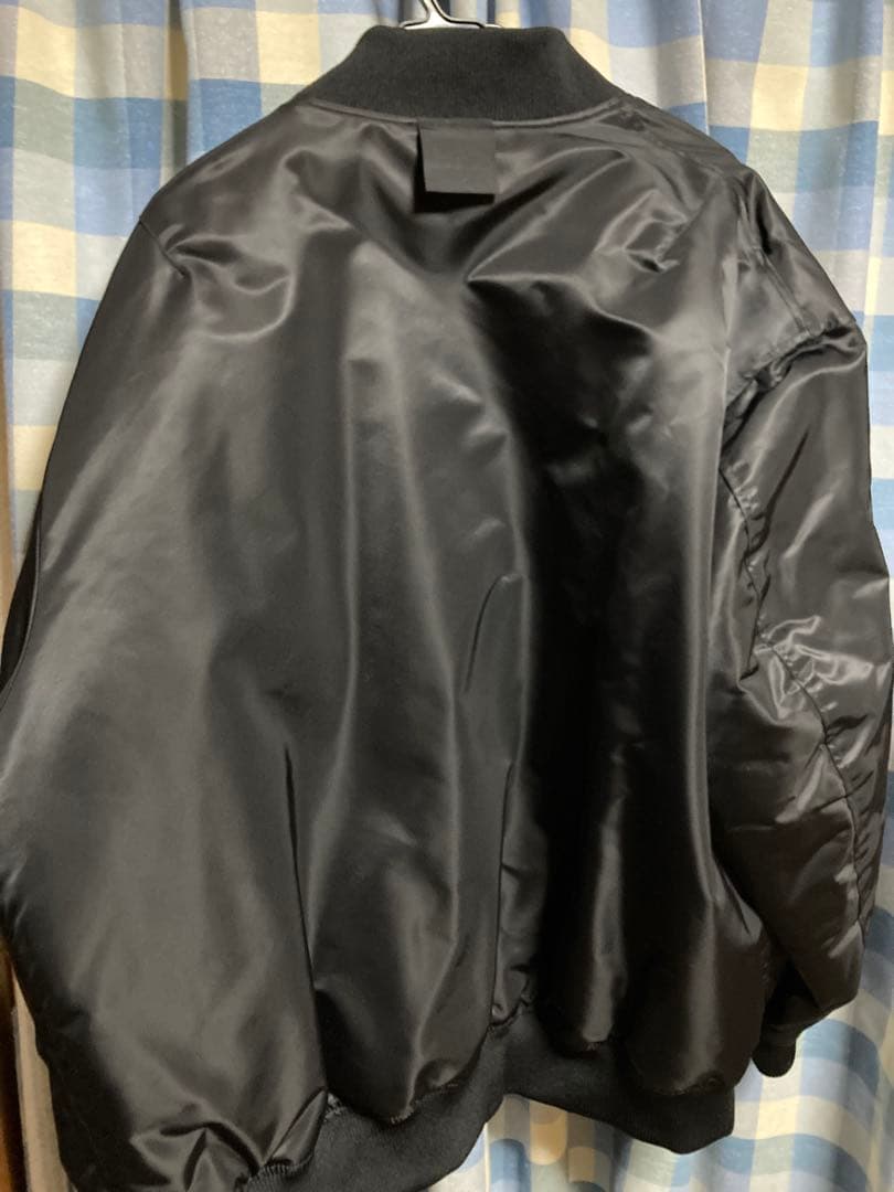 ブラック MA-1 フライトジャケット　ユニクロ+J 4XL