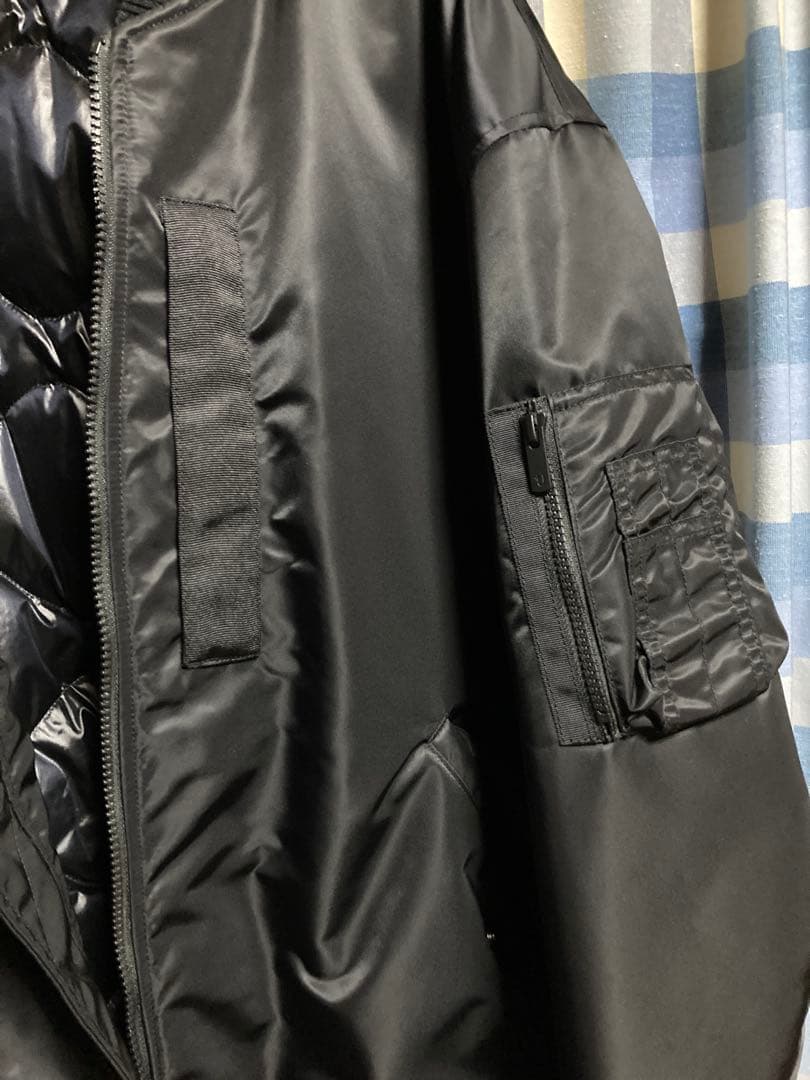 ブラック MA-1 フライトジャケット　ユニクロ+J 4XL