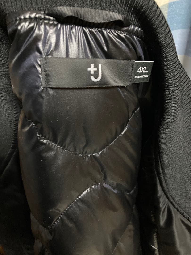 ブラック MA-1 フライトジャケット　ユニクロ+J 4XL