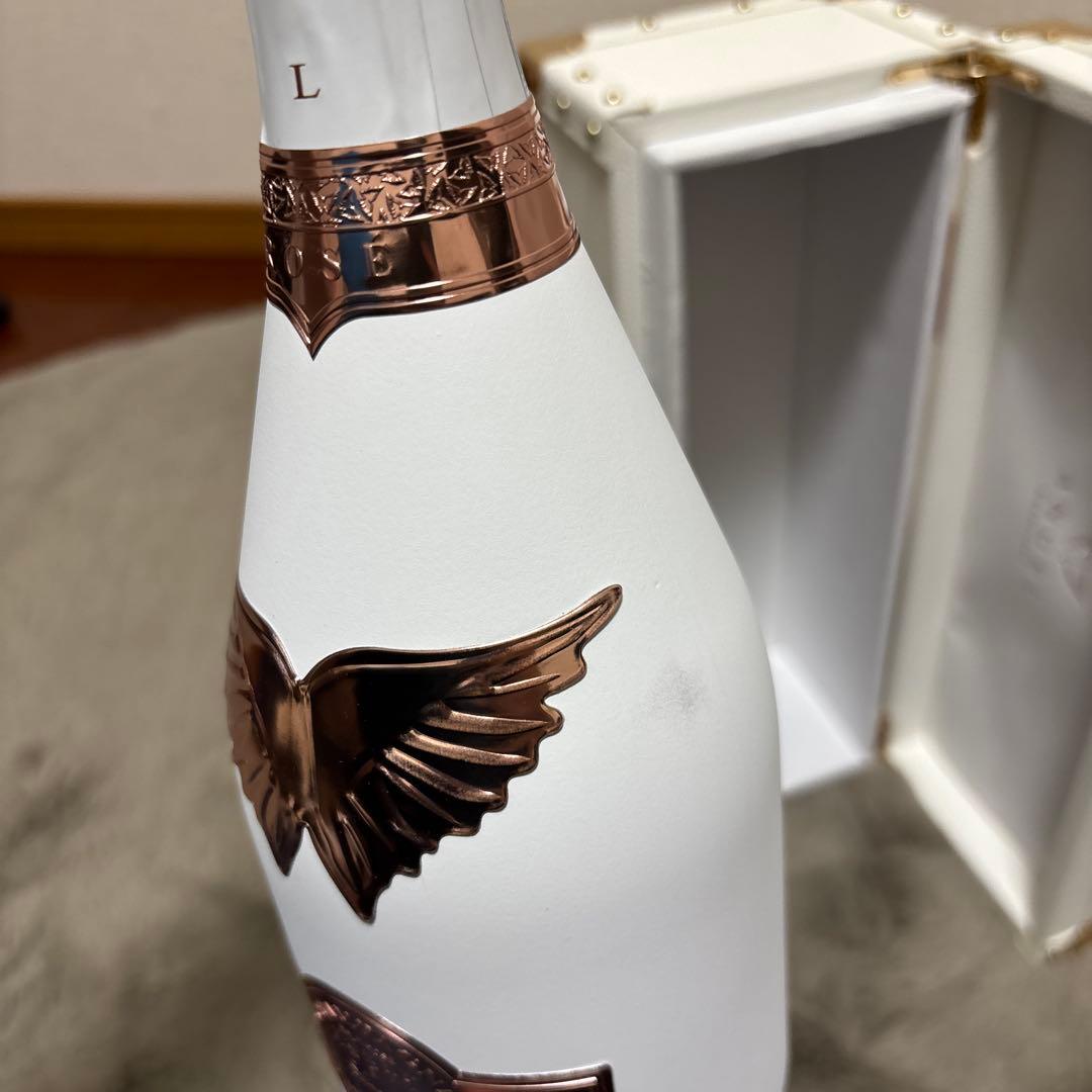 【未開栓】ANGEL シャンパン ホワイトローズゴールド ケース付き