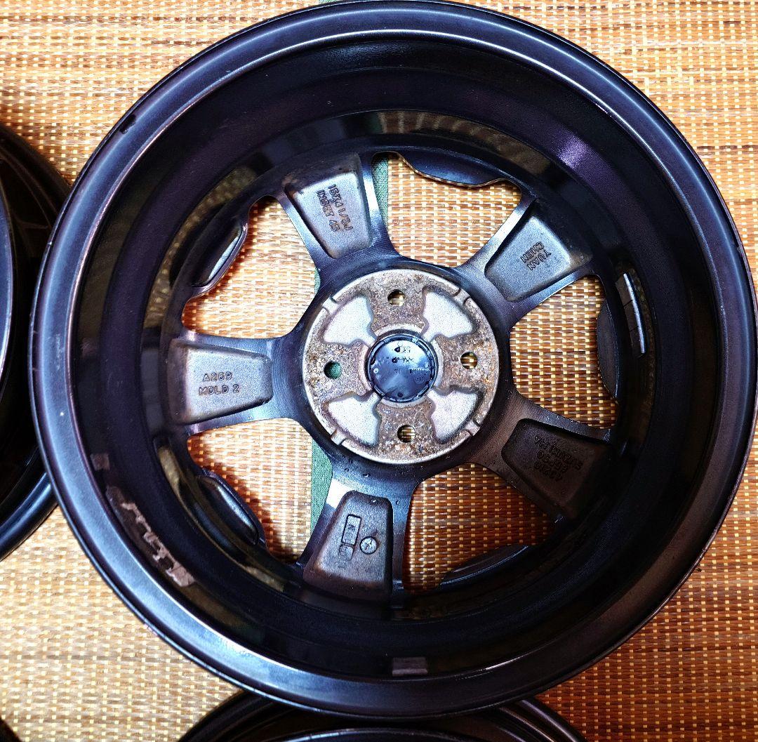 ①軽自動車用 ホイール 2本セット15インチ4.5j+４５①②　同時購入限定