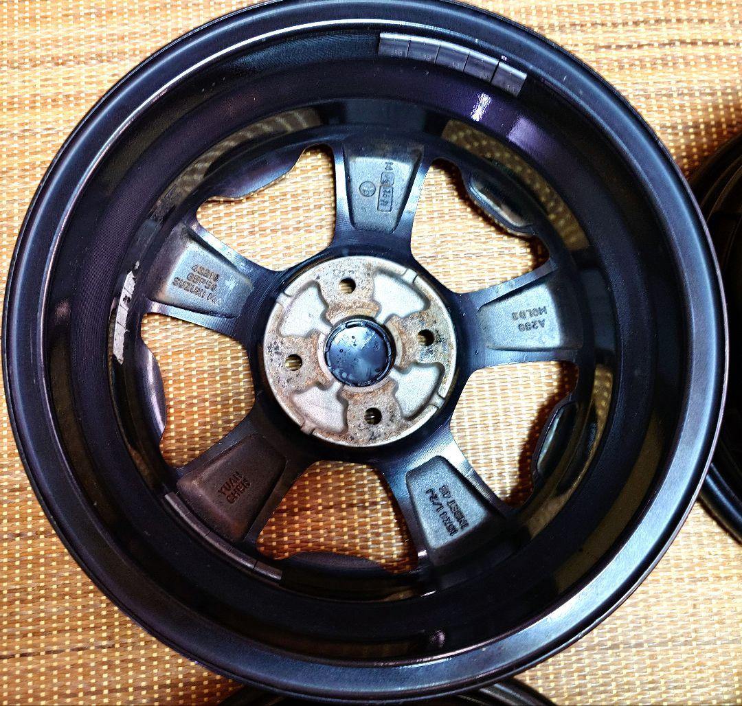 ①軽自動車用 ホイール 2本セット15インチ4.5j+４５①②　同時購入限定