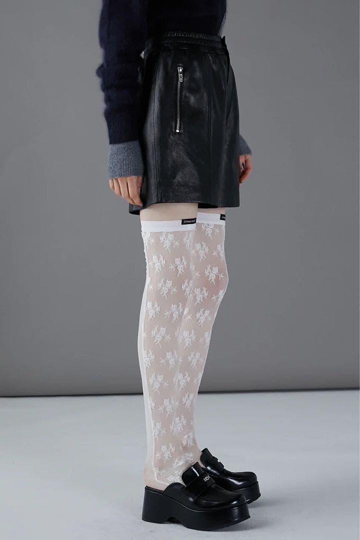 ♡プランクプロジェクト♡レザーショートパンツ　24aw 38 ブラック 羊革　黒