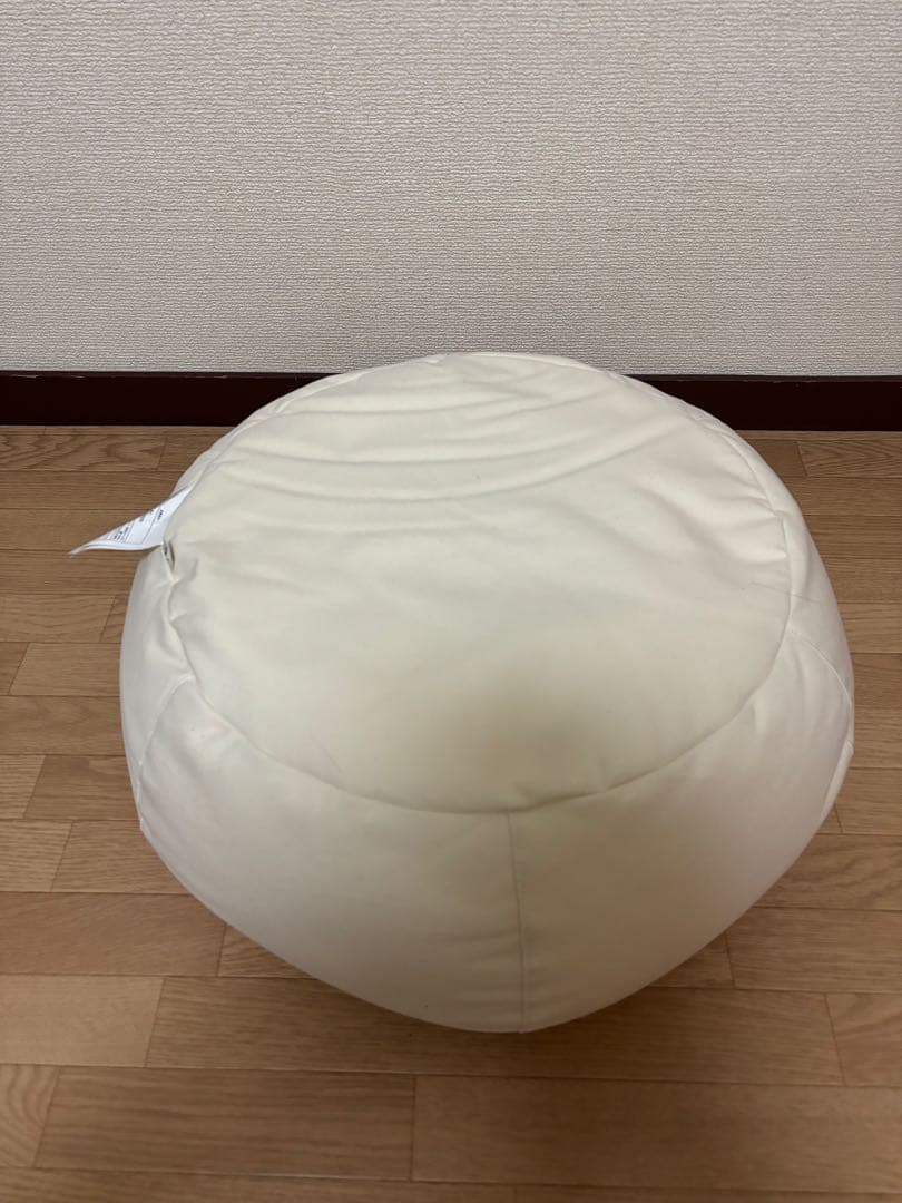 IDEE mini puuf 本体+カバー　ホワイト×ブラック　ミックス