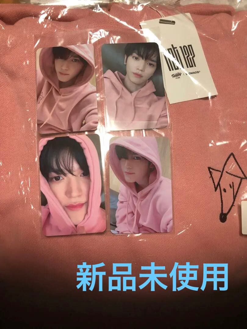 新品未使用NCT127 SLOWACID テヨン　トレカ　4枚　パーカー　セット