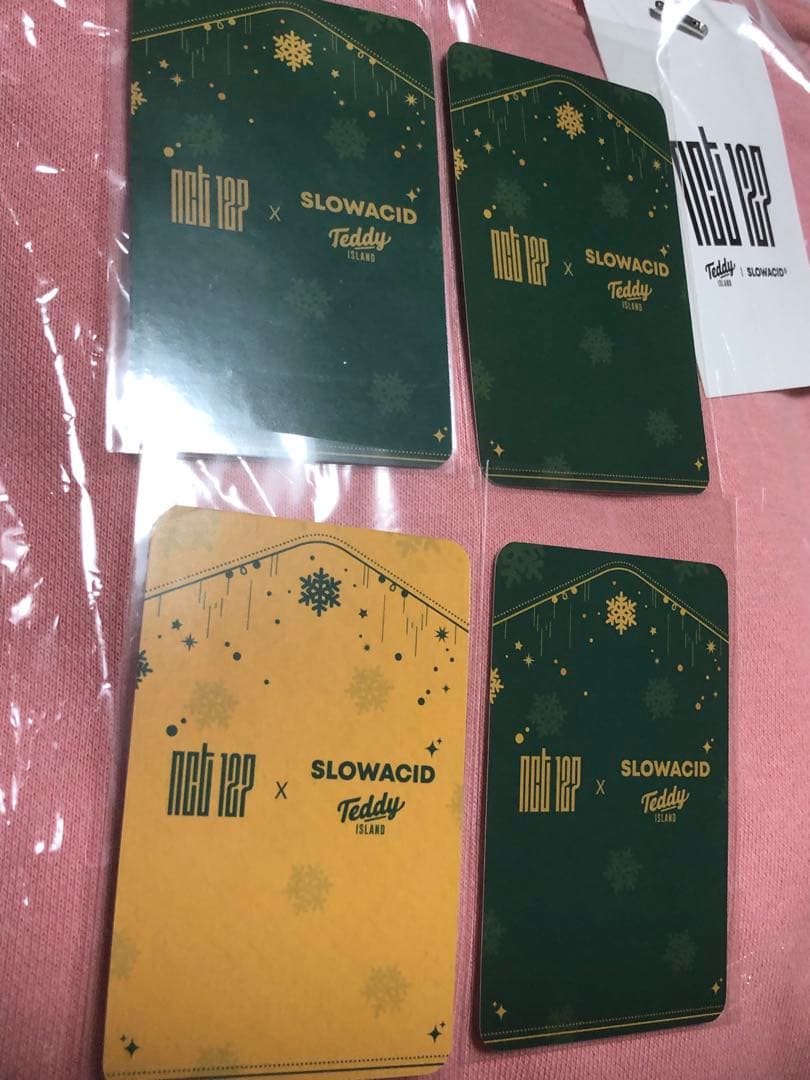 新品未使用NCT127 SLOWACID テヨン　トレカ　4枚　パーカー　セット