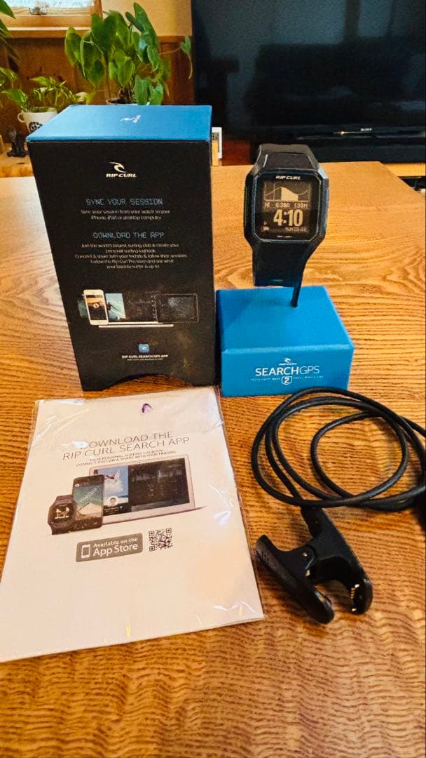 Rip Curl Search GPS 2 青　サーフィン　防水腕時計