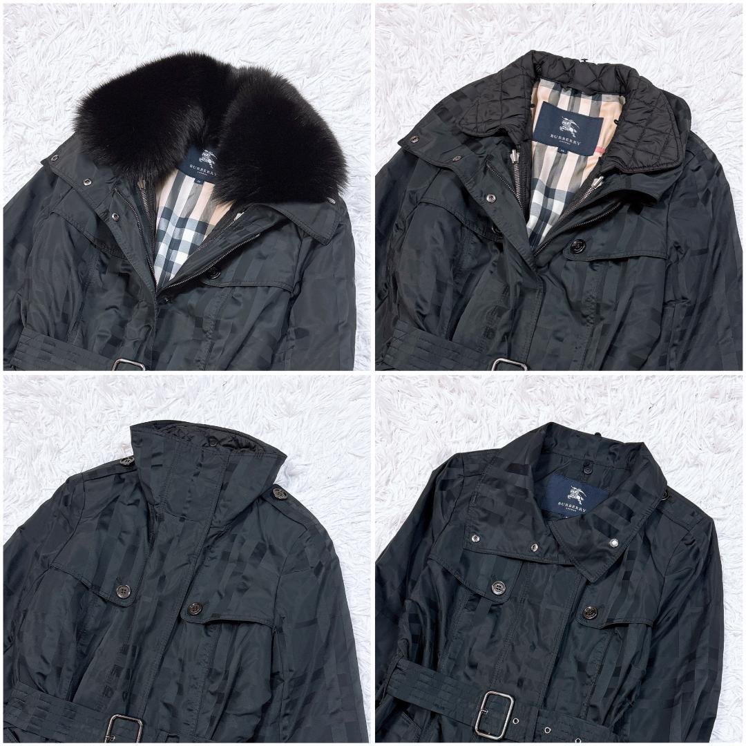 希少6way【極美品】バーバリー ライナー付ロングコート シャドー＆メガチェック