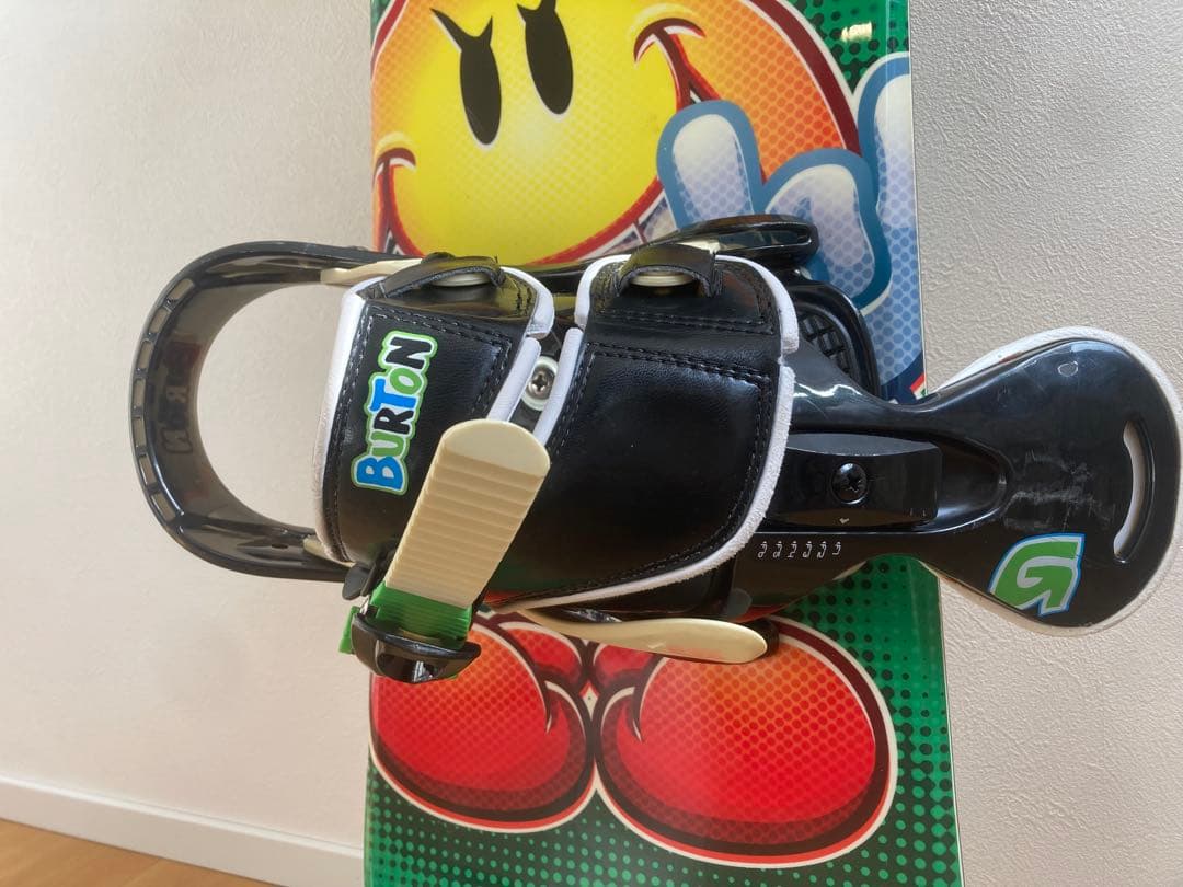 WORLD INDUSTRIES スノーボード バインディング付き