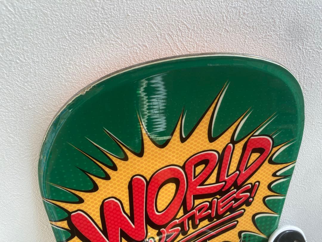 WORLD INDUSTRIES スノーボード バインディング付き