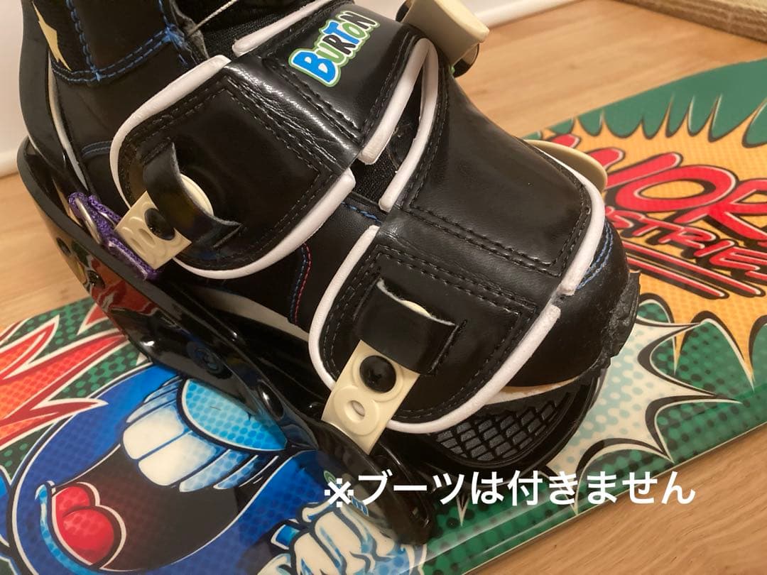 WORLD INDUSTRIES スノーボード バインディング付き