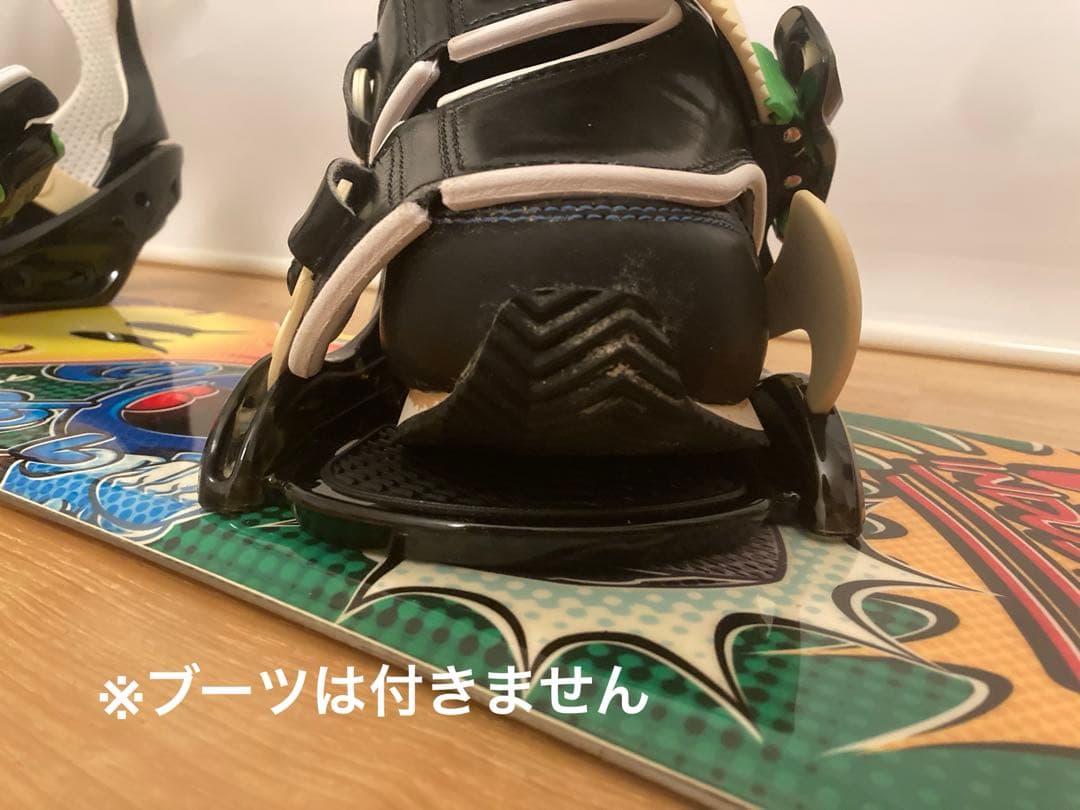 WORLD INDUSTRIES スノーボード バインディング付き