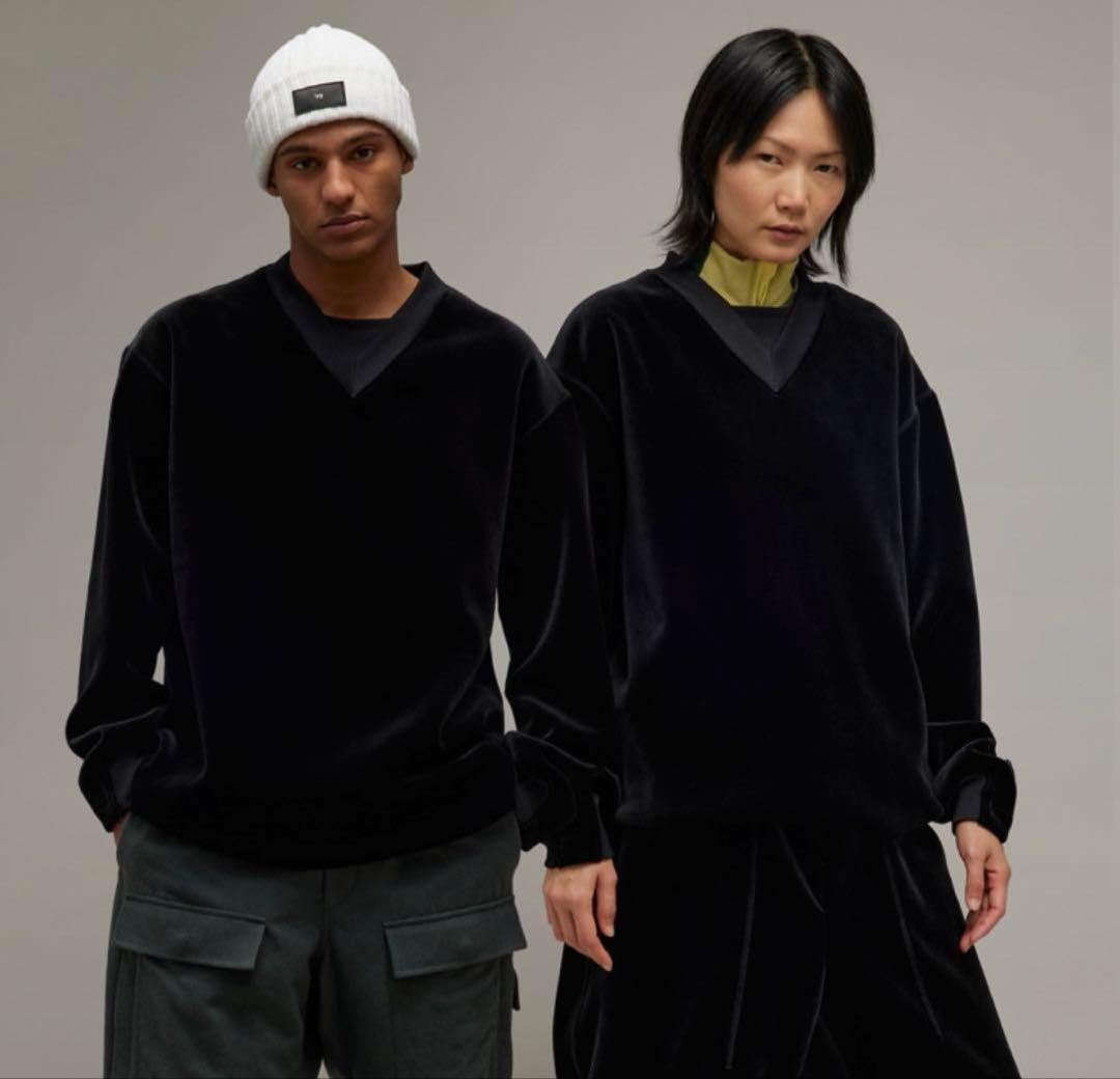 Y-3 ベルベット クルー服