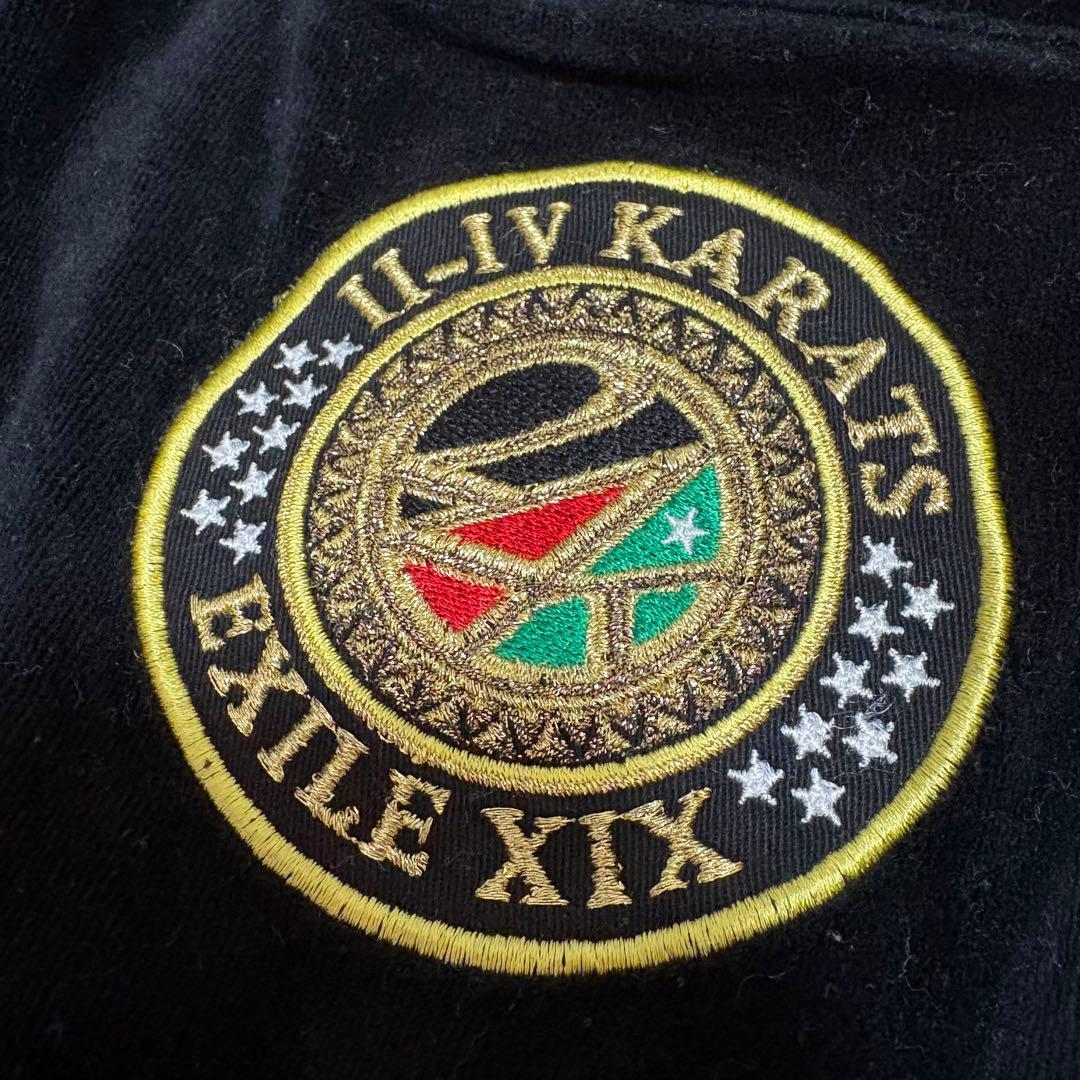 【美品】24karats EXILE ベロアジャージ セットアップ 上下 完売М