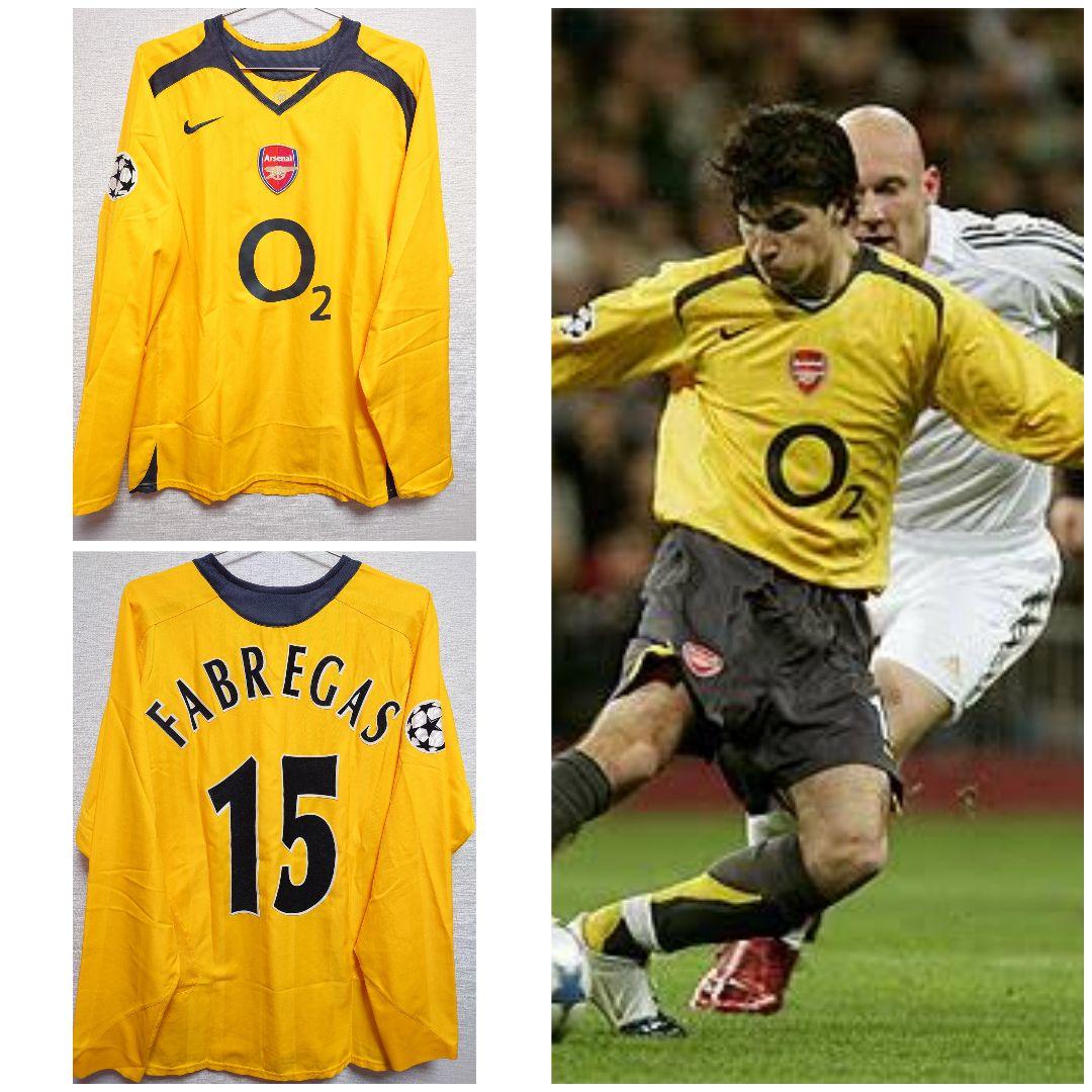 NIKE　2005〜06 CL仕様 アーセナル　セスク・ファブレガス