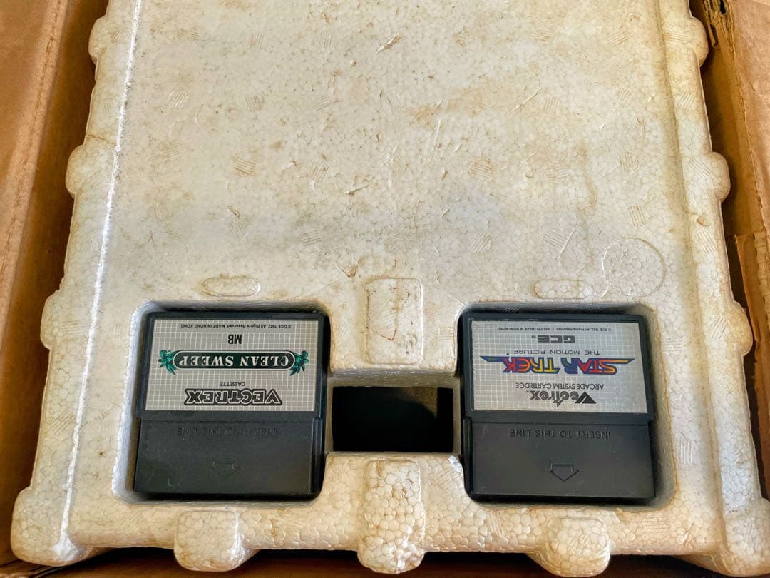 光速船、(Vectrex ) ソフト２本付き