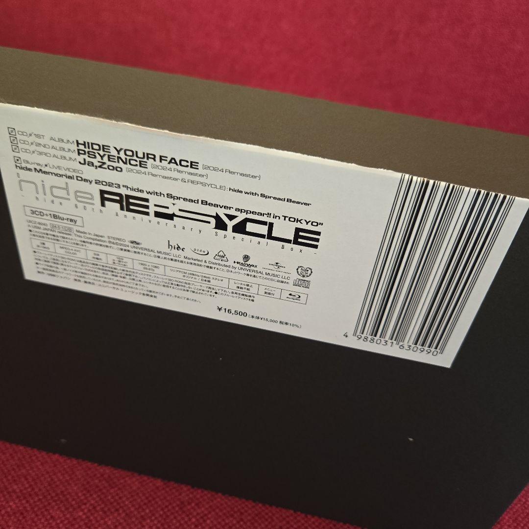 邦楽 REPSYCLE hide 60th AnniversarySpecialBox