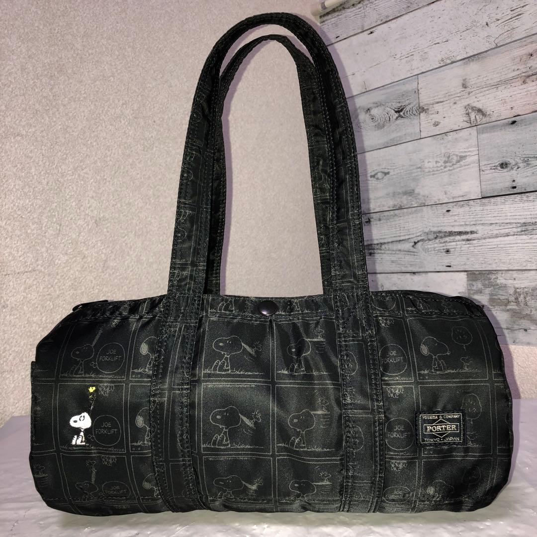 未使用級✨激レア ジョーポーター タンカー スヌーピー コラボミニダッフルバッグ