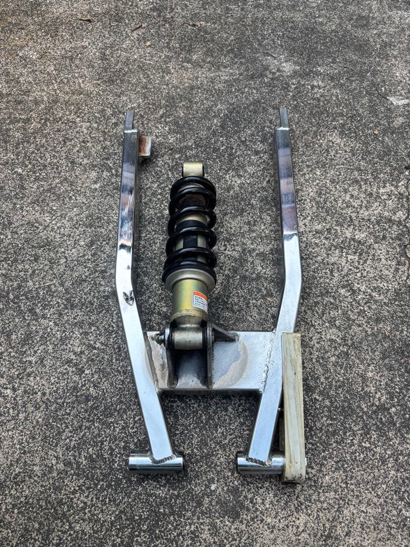 tw200 ロングスイングアーム　サスペンション付き