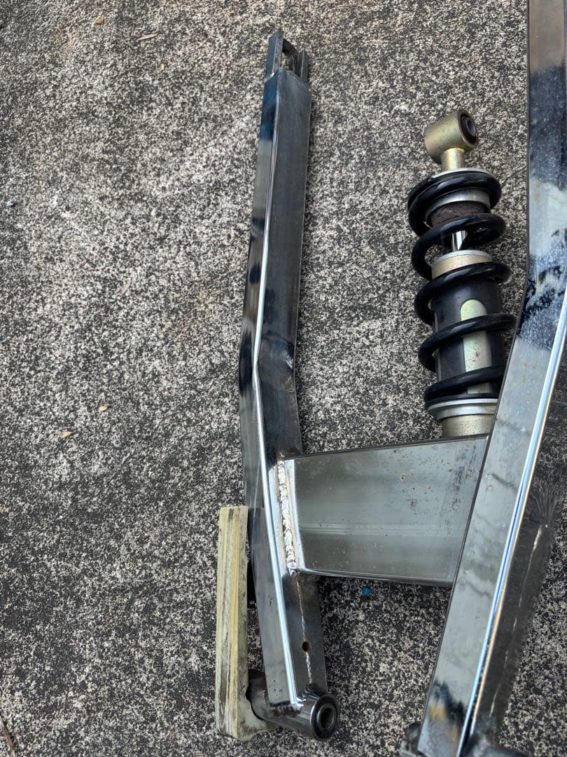 tw200 ロングスイングアーム　サスペンション付き