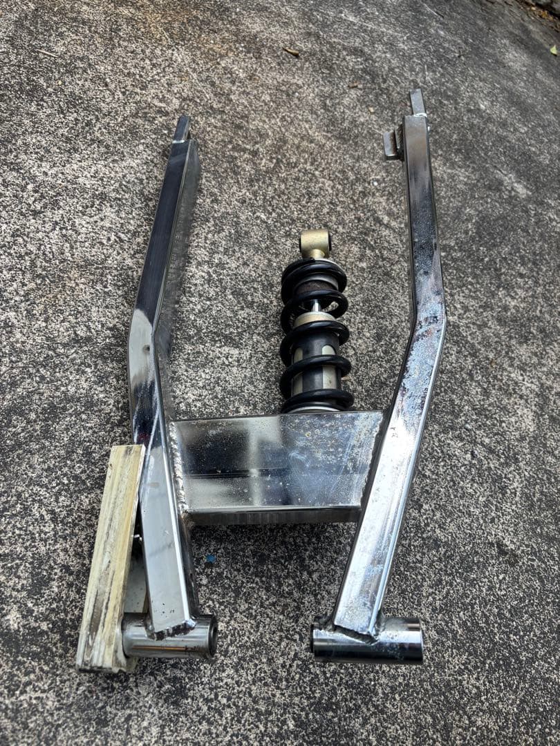 tw200 ロングスイングアーム　サスペンション付き