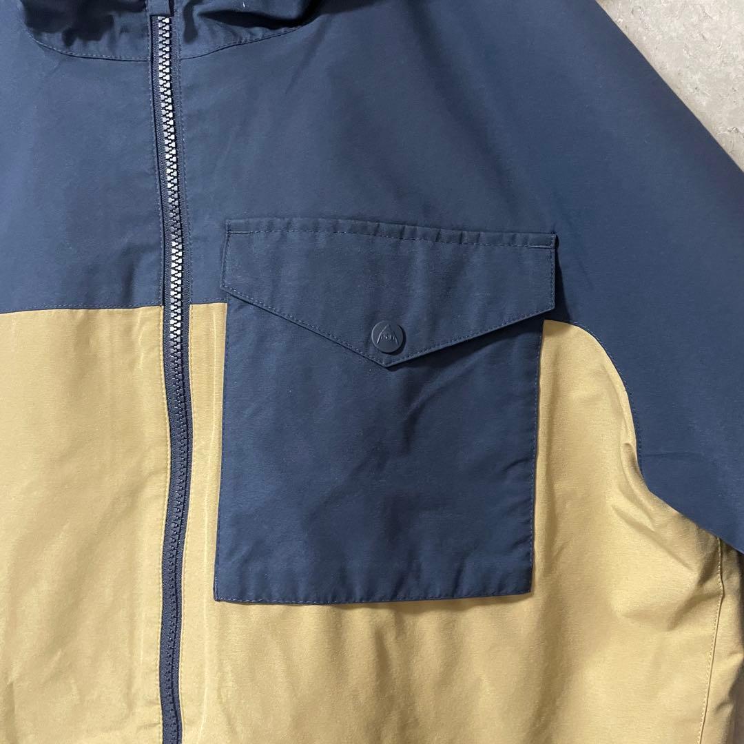BURTONバートンスノーボードジャケットスキーウェアパーカー紺ネイビーベージュ