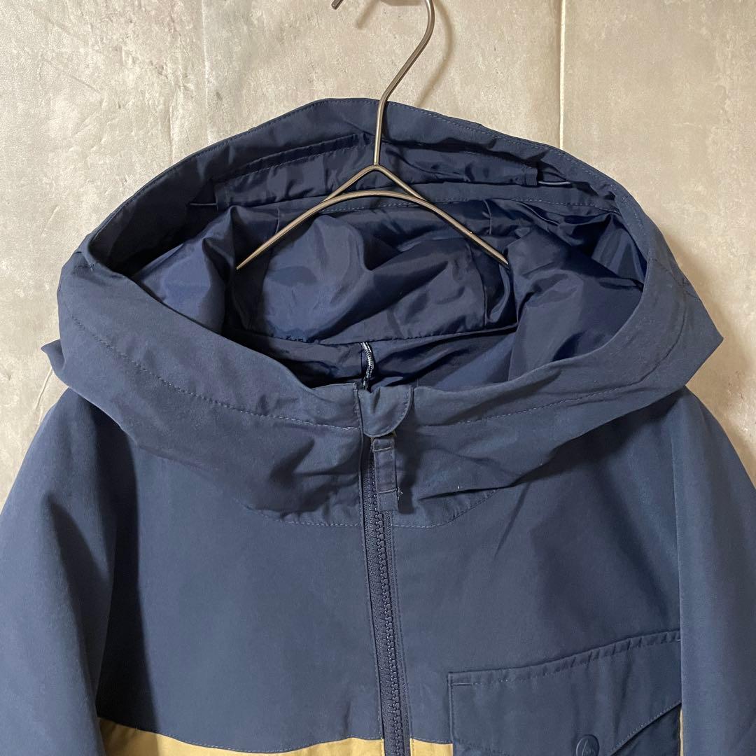 BURTONバートンスノーボードジャケットスキーウェアパーカー紺ネイビーベージュ