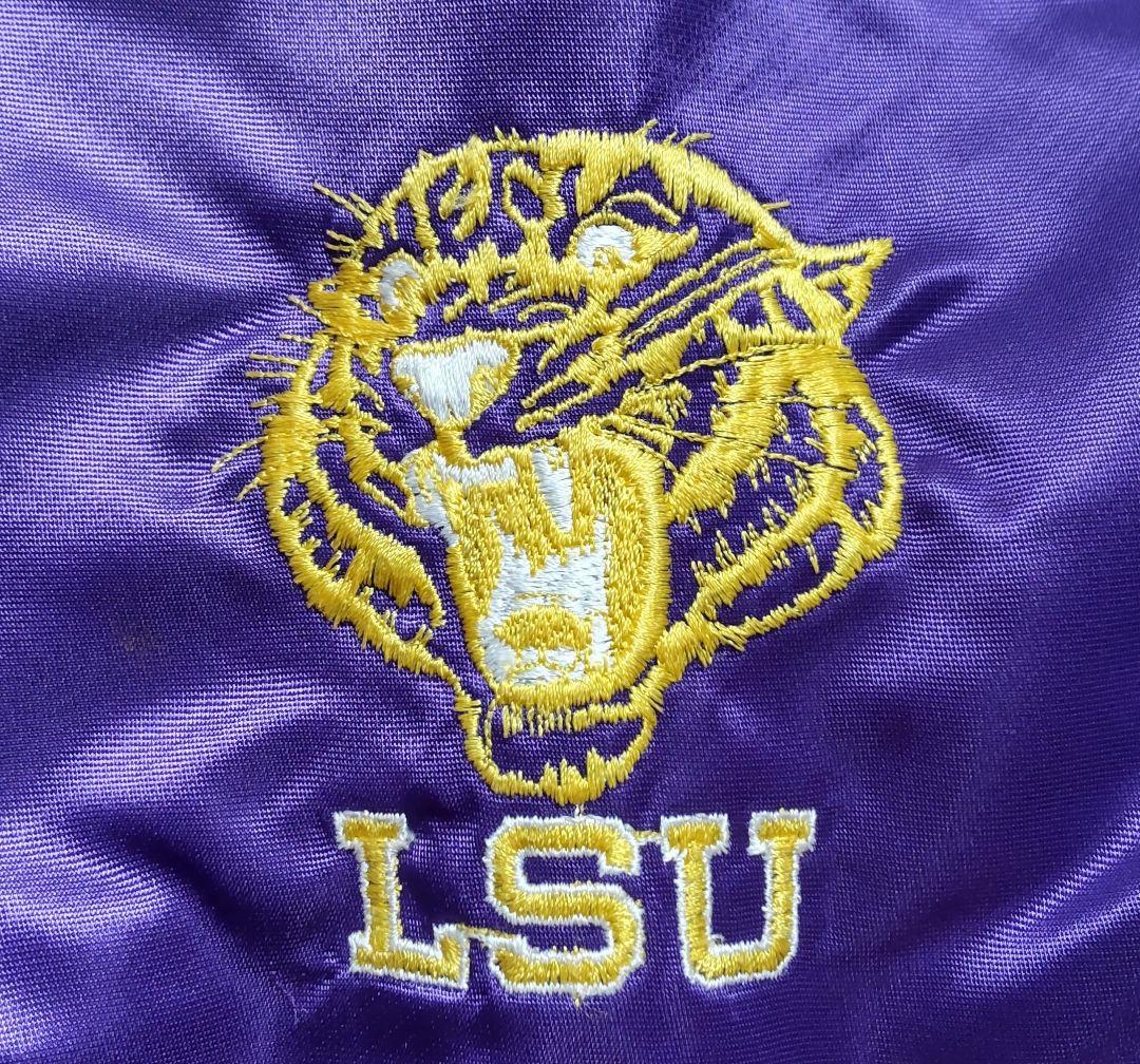 美品【STARTER】ルイジアナ州立大学 90s スタジャン M　P.スキーンズ