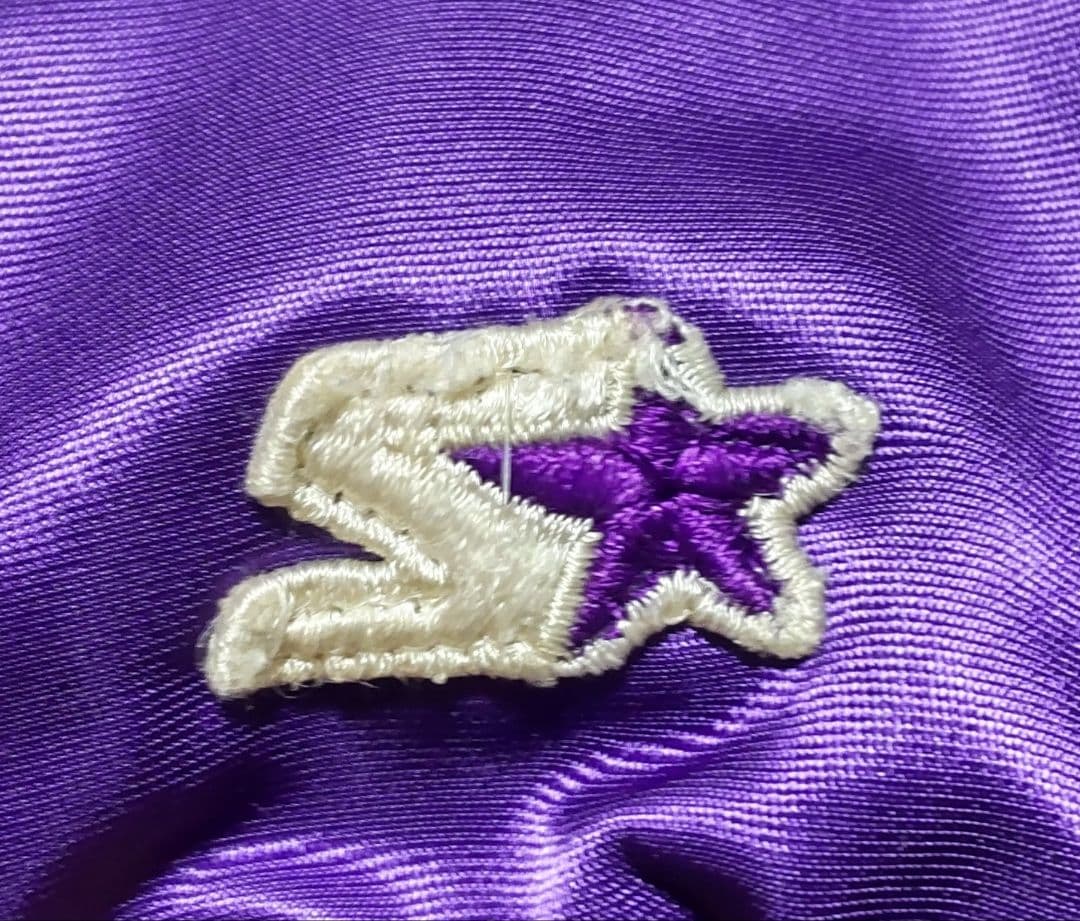 美品【STARTER】ルイジアナ州立大学 90s スタジャン M　P.スキーンズ