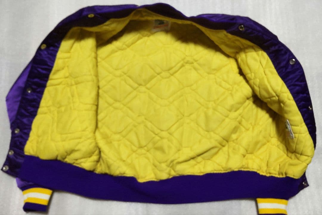 美品【STARTER】ルイジアナ州立大学 90s スタジャン M　P.スキーンズ