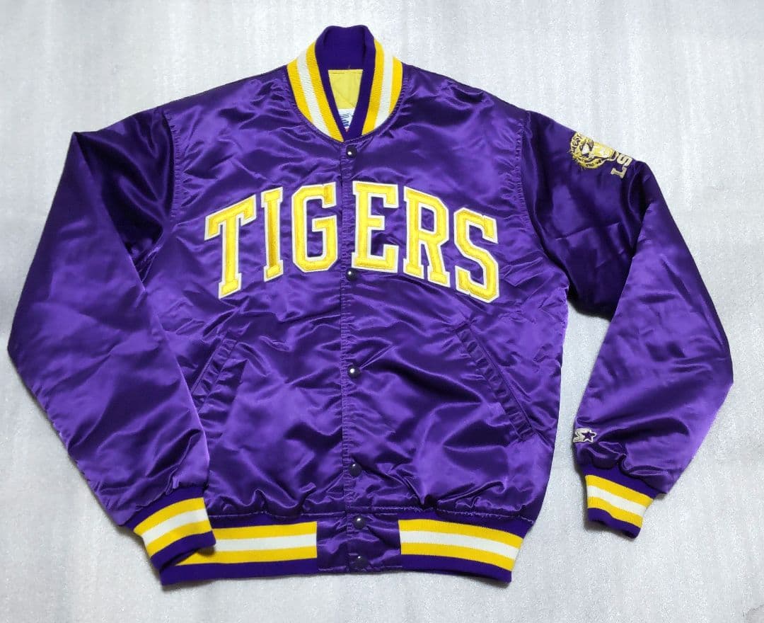 美品【STARTER】ルイジアナ州立大学 90s スタジャン M　P.スキーンズ