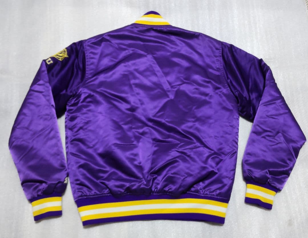 美品【STARTER】ルイジアナ州立大学 90s スタジャン M　P.スキーンズ