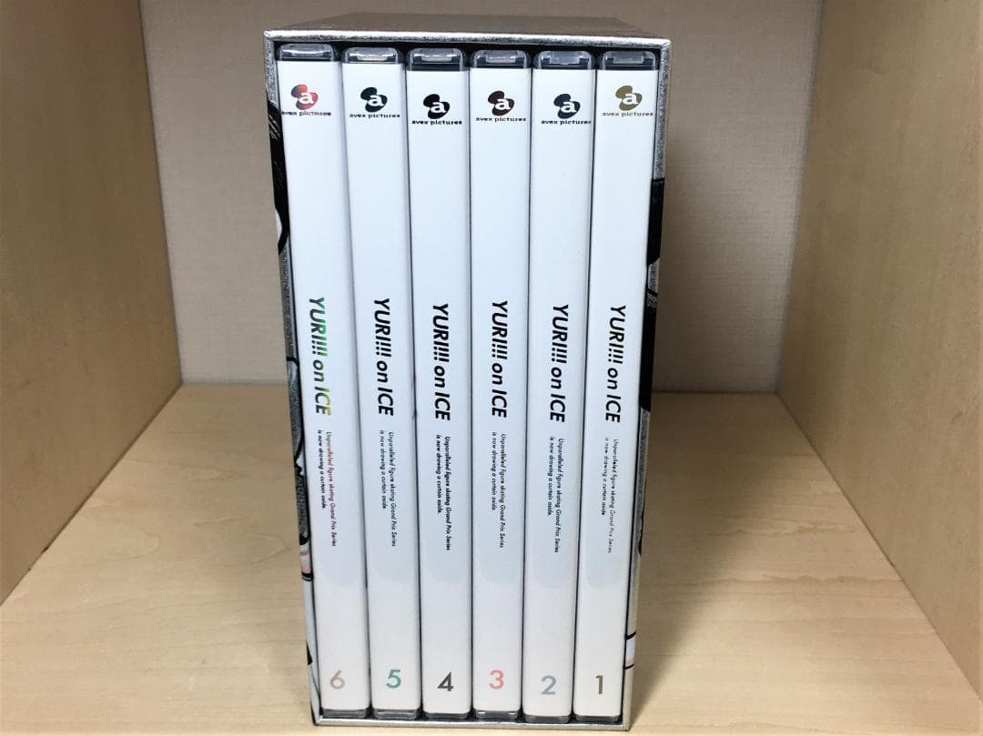 【収納BOX付】ユーリ!!! on ICE 全6巻 Blu-ray セット