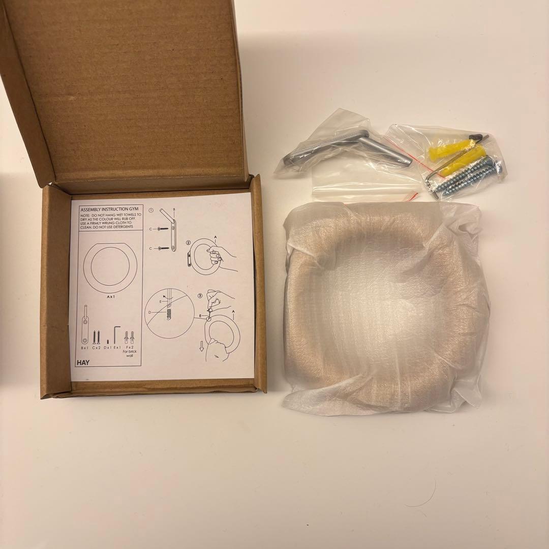 新品未使用◆HAY gymhook ナチュラル M