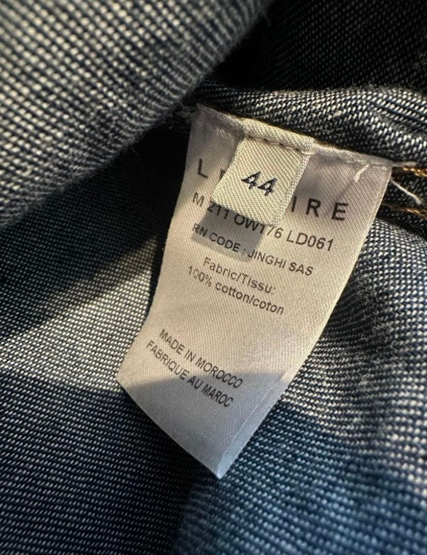 LEMAIRE デニムトラッカージャケット