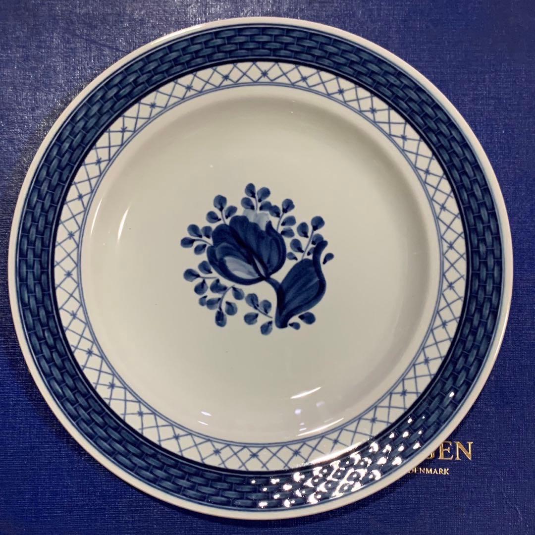 ロイヤルコペンハーゲン トランクェーバー 皿 スープ プレート 4枚