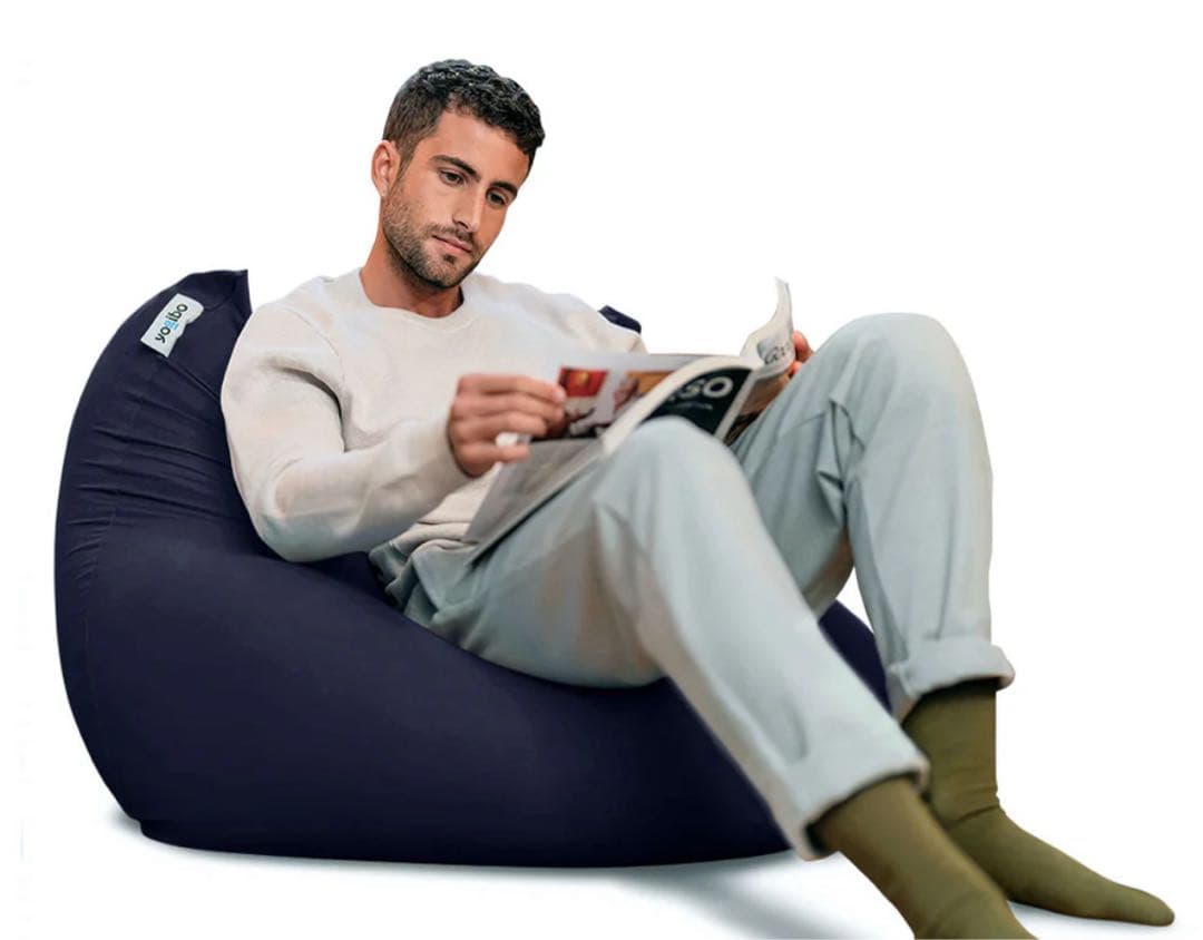 【新品同様未使用】Yogibo mini ヨギボーミニ ネイビー